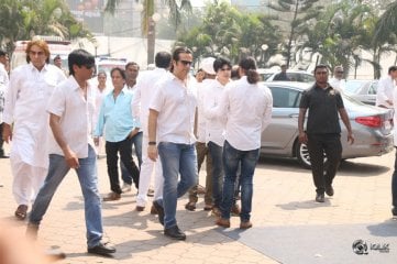 Celebs Condolence To Sridevi At Mumbai